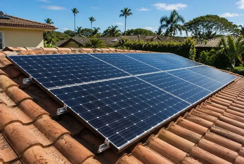 Installation de panneaux solaires à Cluses