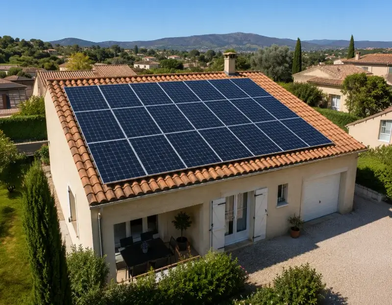 Prime à l'autoconsommation panneaux solaires Cluses — aide financière de l'État